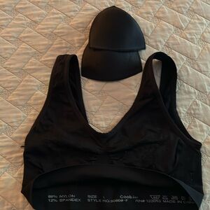 Coobie soft bra with pad inserts